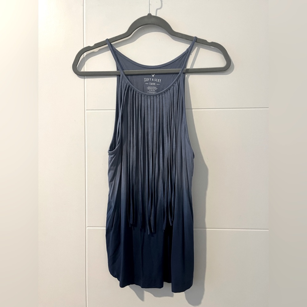 American Eagle fringe tank